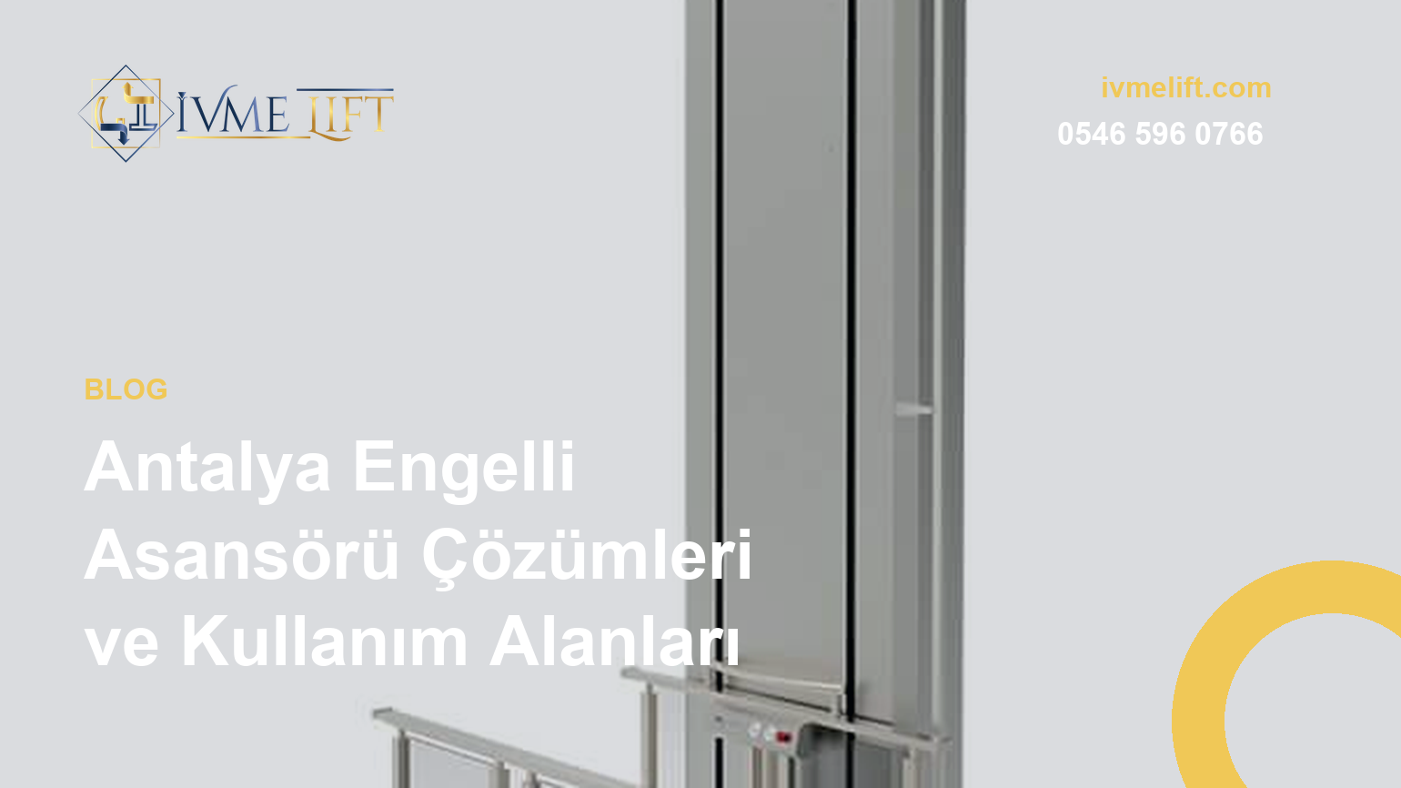 Antalya Engelli Asansörü Çözümleri ve Kullanım Alanları