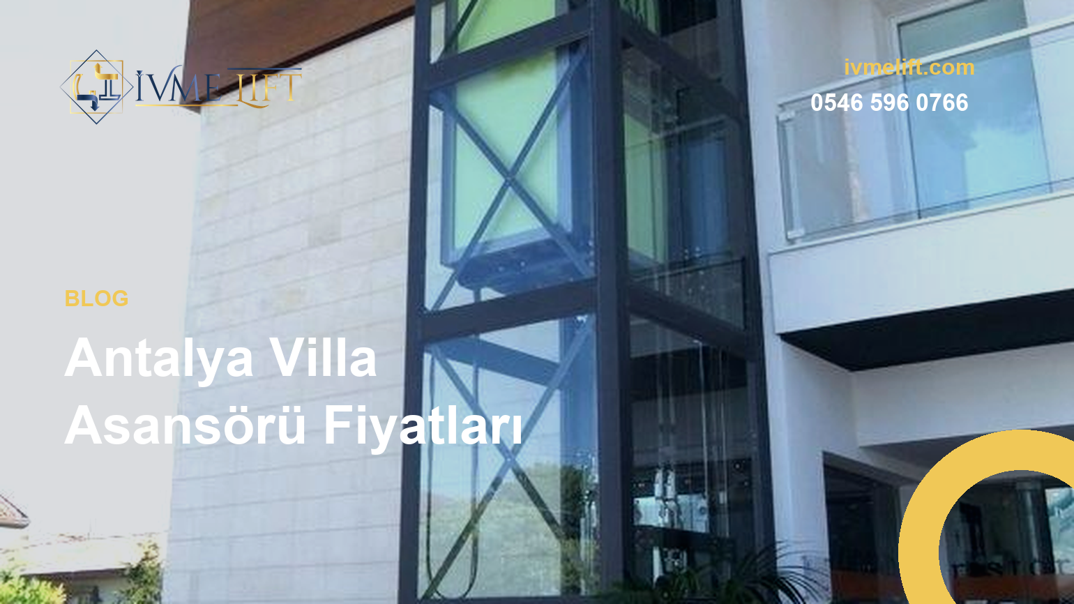 Antalya Villa Asansörü Fiyatları