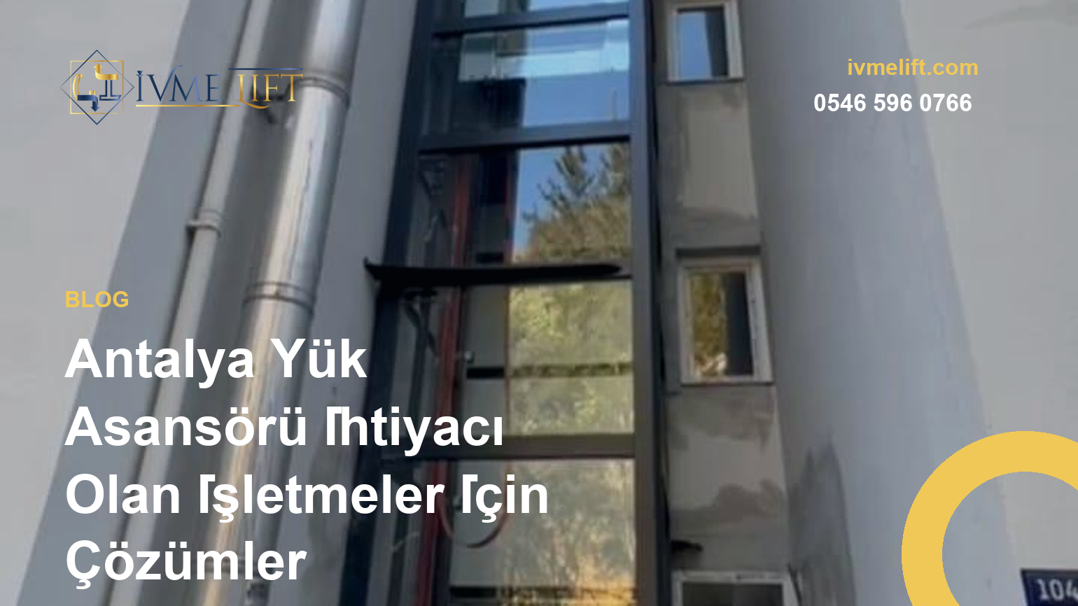 Antalya Yük Asansörü İhtiyacı Olan İşletmeler İçin Çözümler