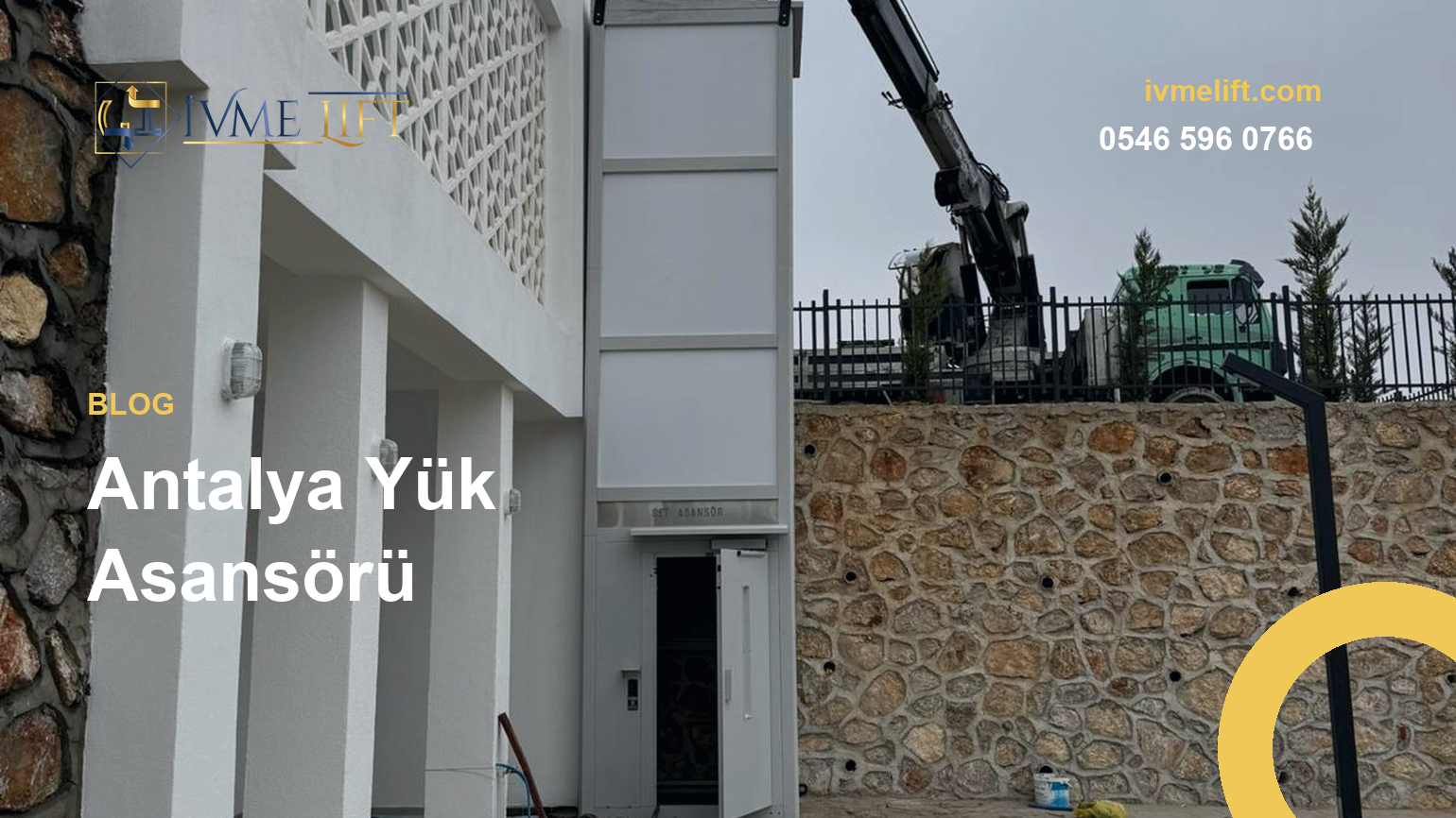 Antalya Yük Asansörü