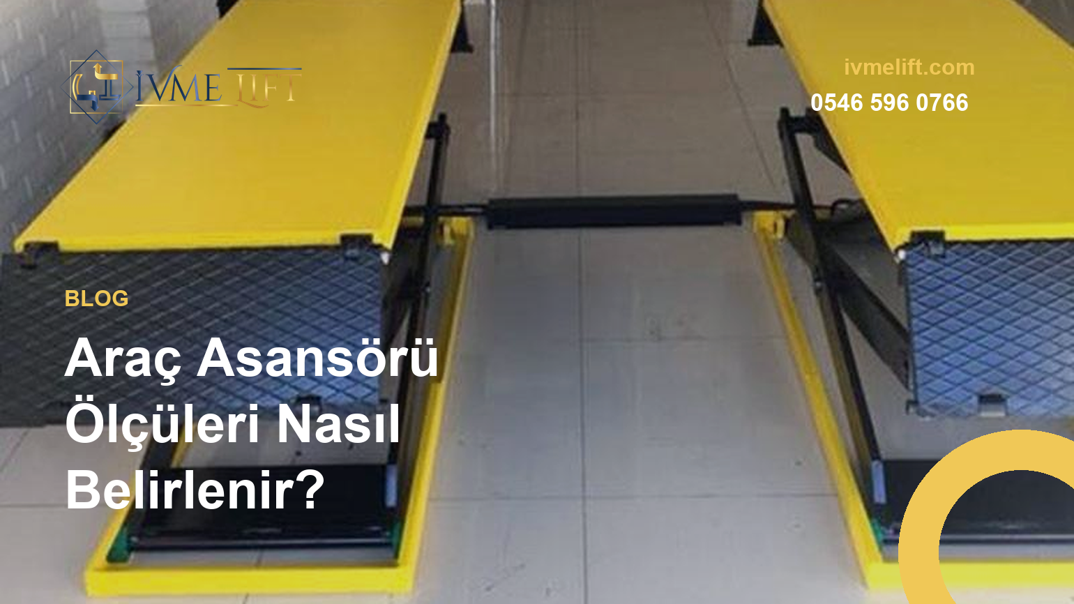 Araç Asansörü Ölçüleri Nasıl Belirlenir?