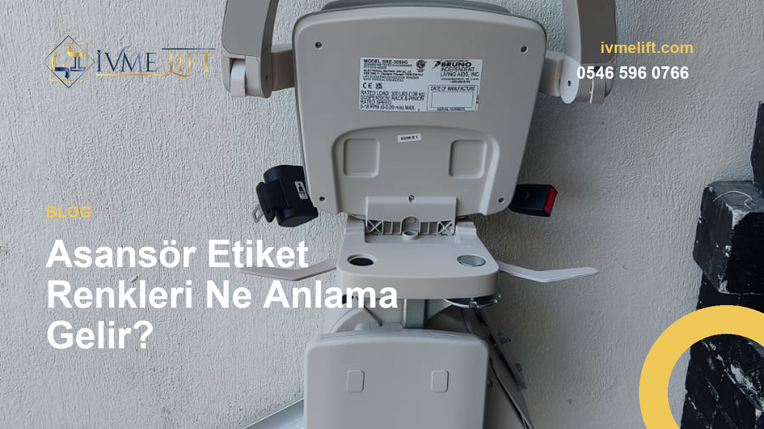Asansör Etiket Renkleri Ne Anlama Gelir?
