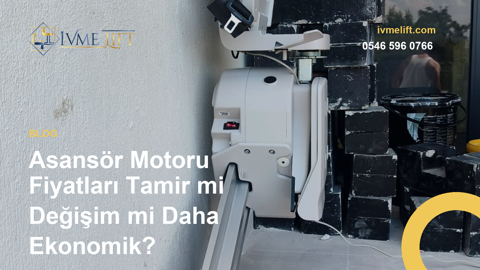 Asansör Motoru Fiyatları Tamir mi Değişim mi Daha Ekonomik?