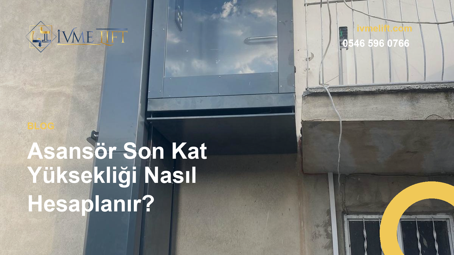 Asansör Son Kat Yüksekliği Nasıl Hesaplanır?