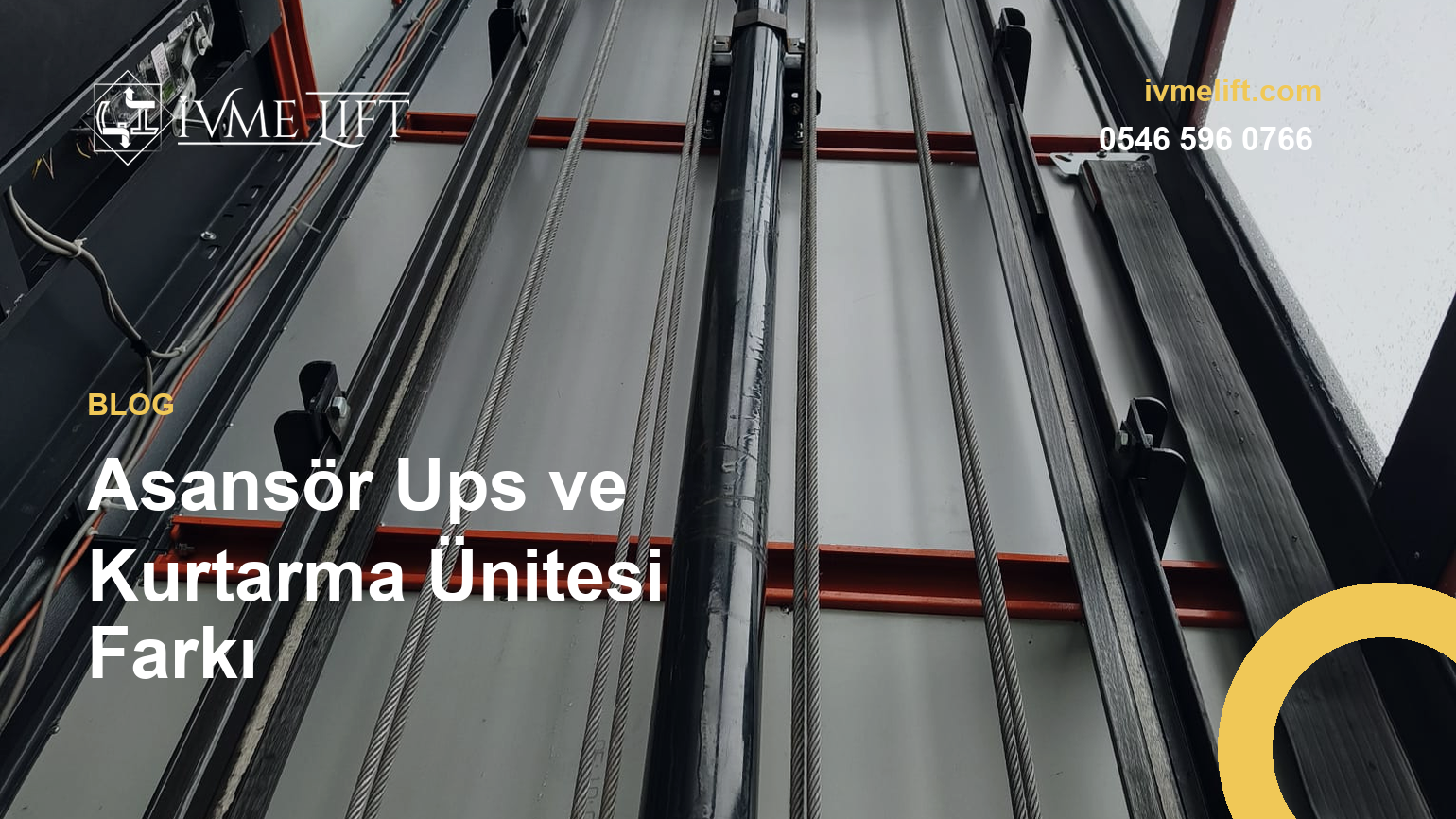 Asansör Ups ve Kurtarma Ünitesi Farkı