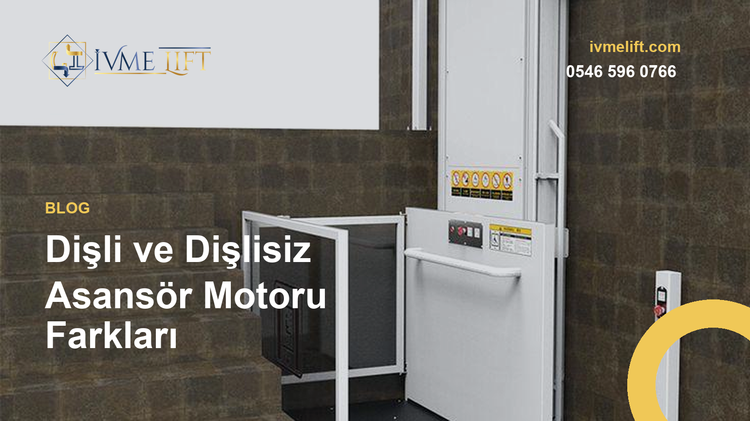 Dişli ve Dişlisiz Asansör Motoru Farkları