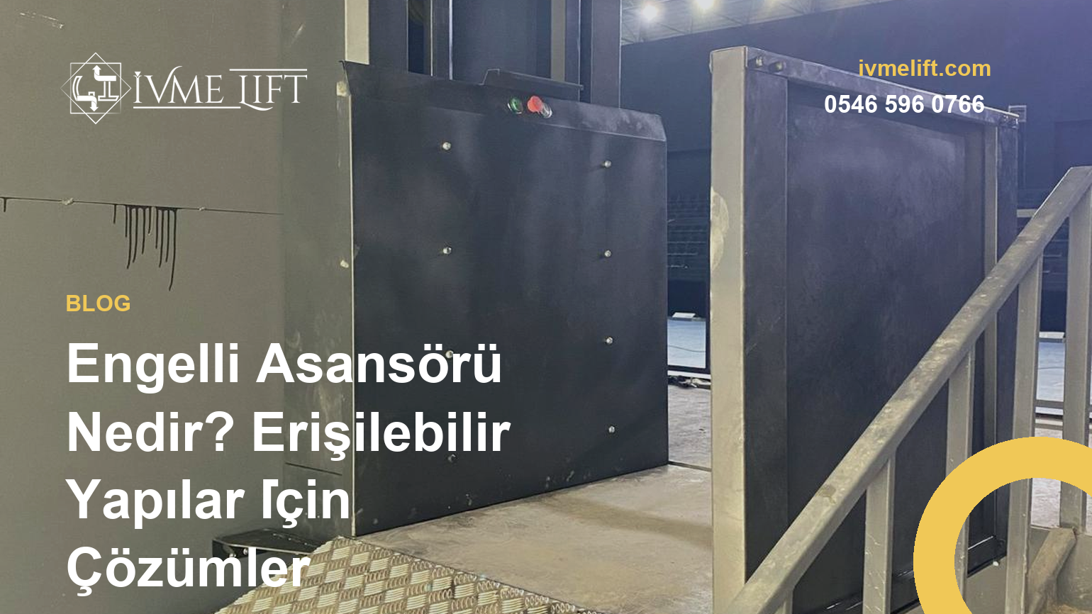 Engelli Asansörü Nedir? Erişilebilir Yapılar İçin Çözümler