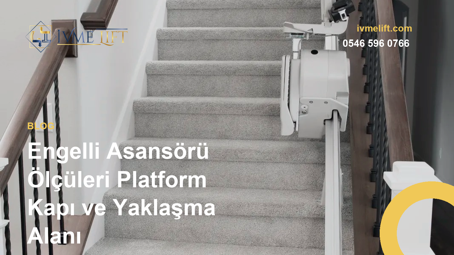 Engelli Asansörü Ölçüleri Platform Kapı ve Yaklaşma Alanı