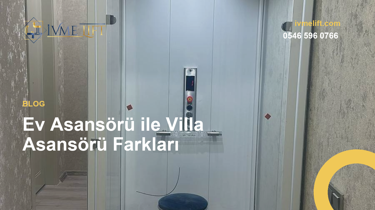 Ev Asansörü ile Villa Asansörü Farkları