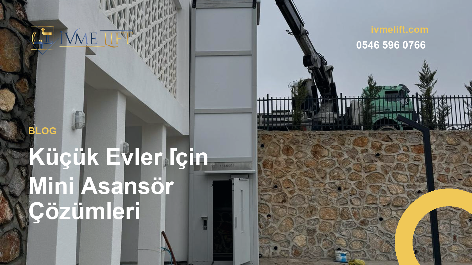 Küçük Evler İçin Mini Asansör Çözümleri
