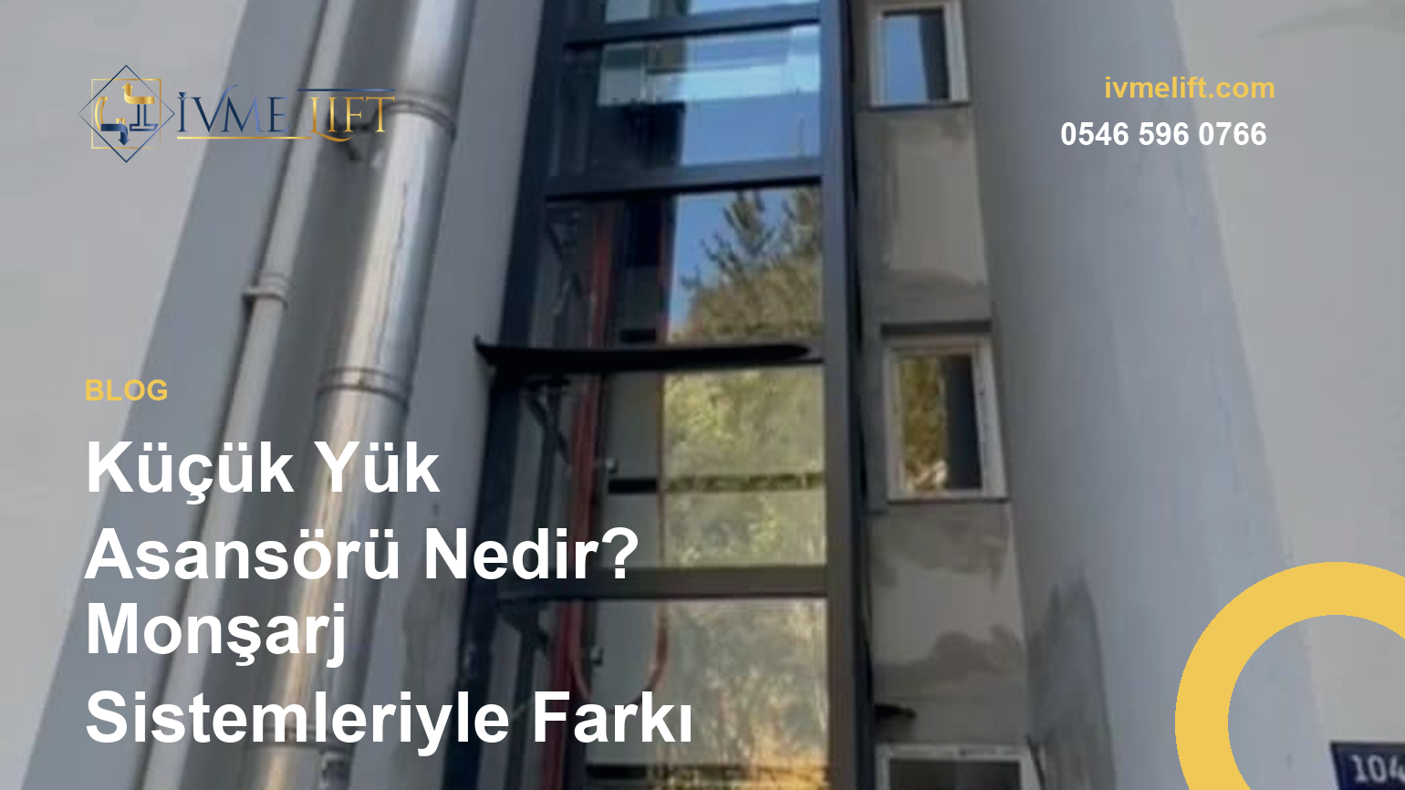 Küçük Yük Asansörü Nedir? Monşarj Sistemleriyle Farkı