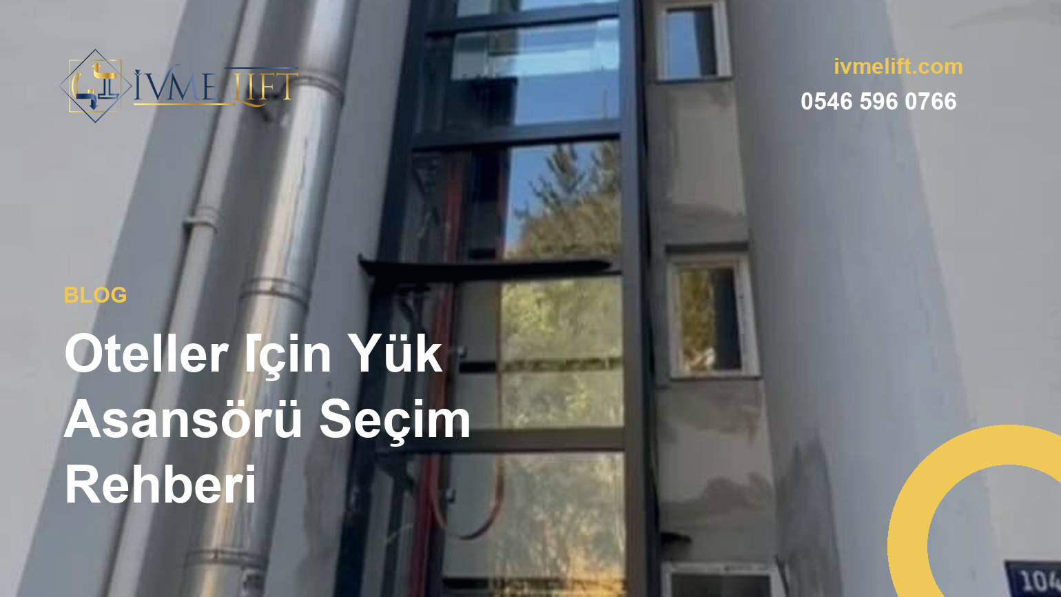 Oteller İçin Yük Asansörü Seçim Rehberi