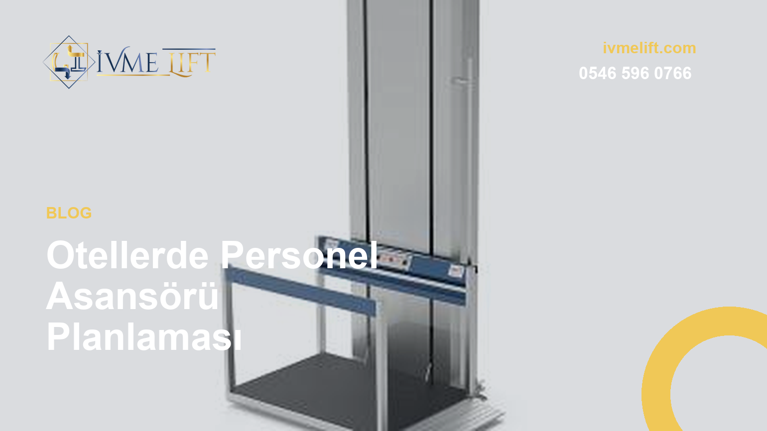 Otellerde Personel Asansörü Planlaması