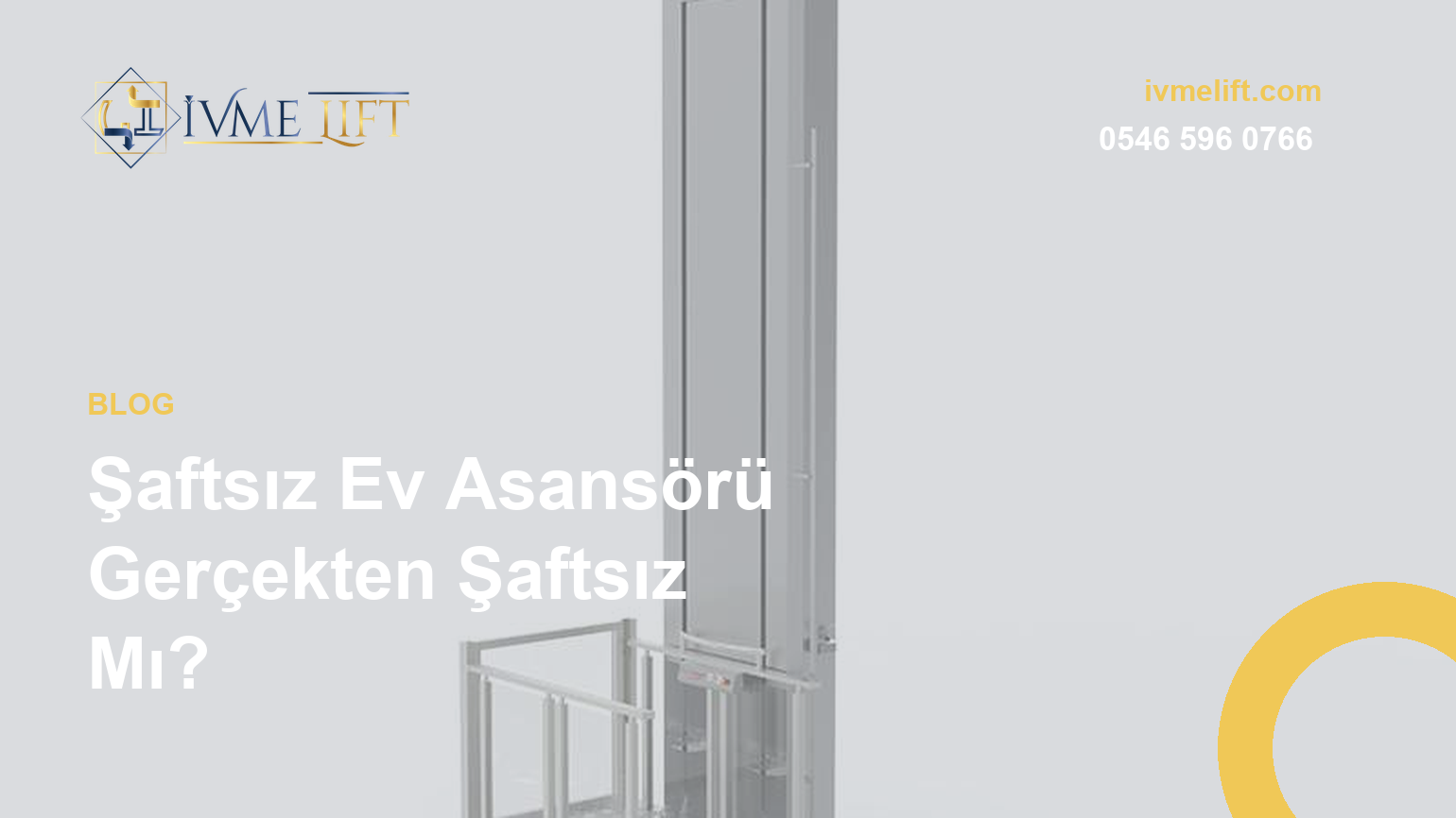 Şaftsız Ev Asansörü Gerçekten Şaftsız Mı?