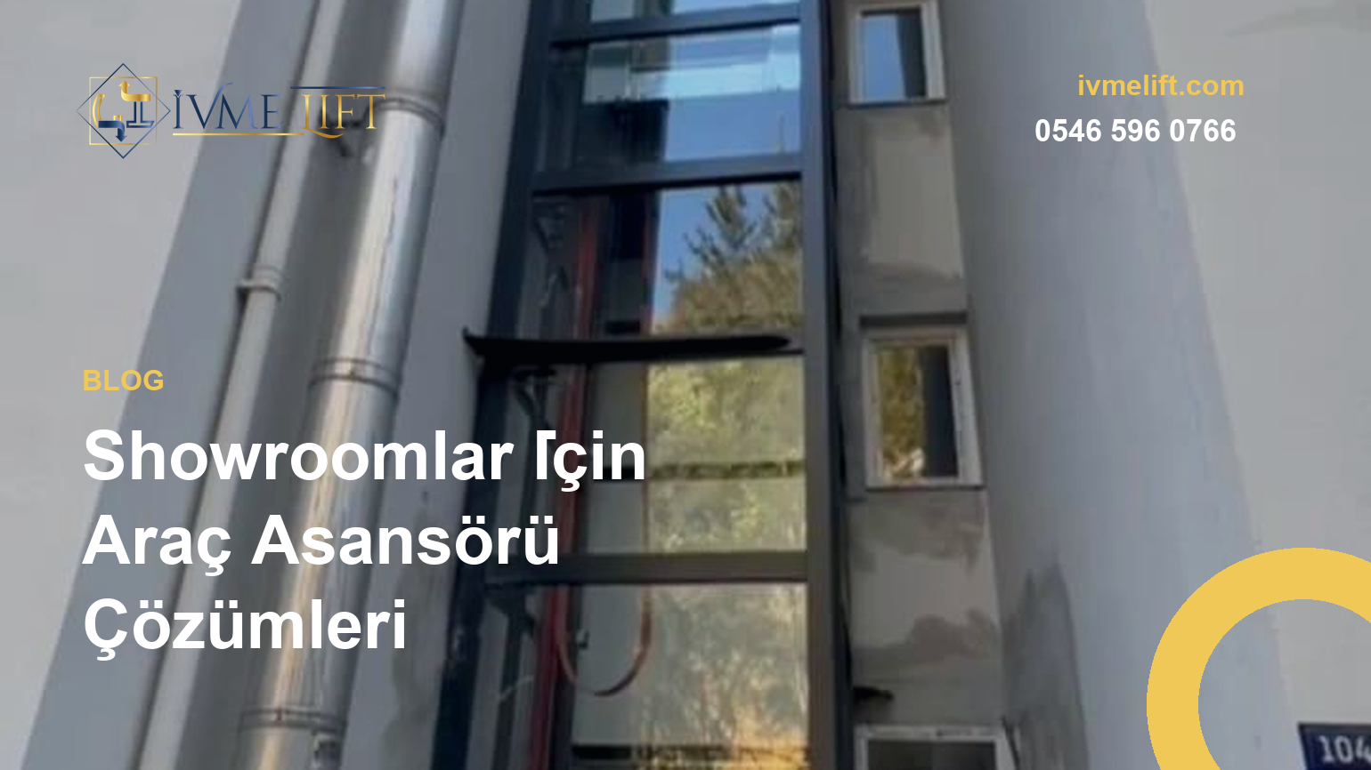 Showroomlar İçin Araç Asansörü Çözümleri