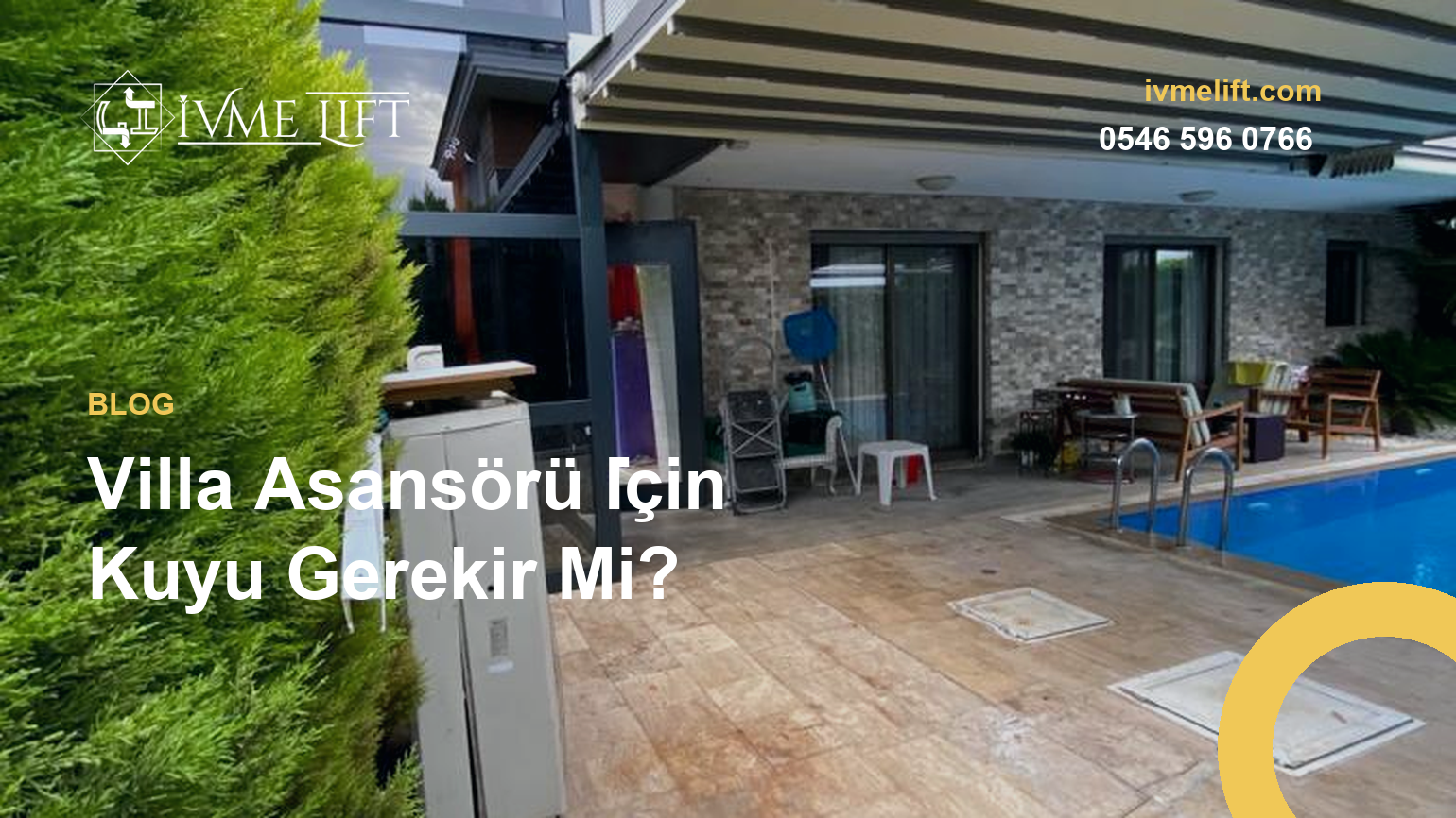 Villa Asansörü İçin Kuyu Gerekir Mi?