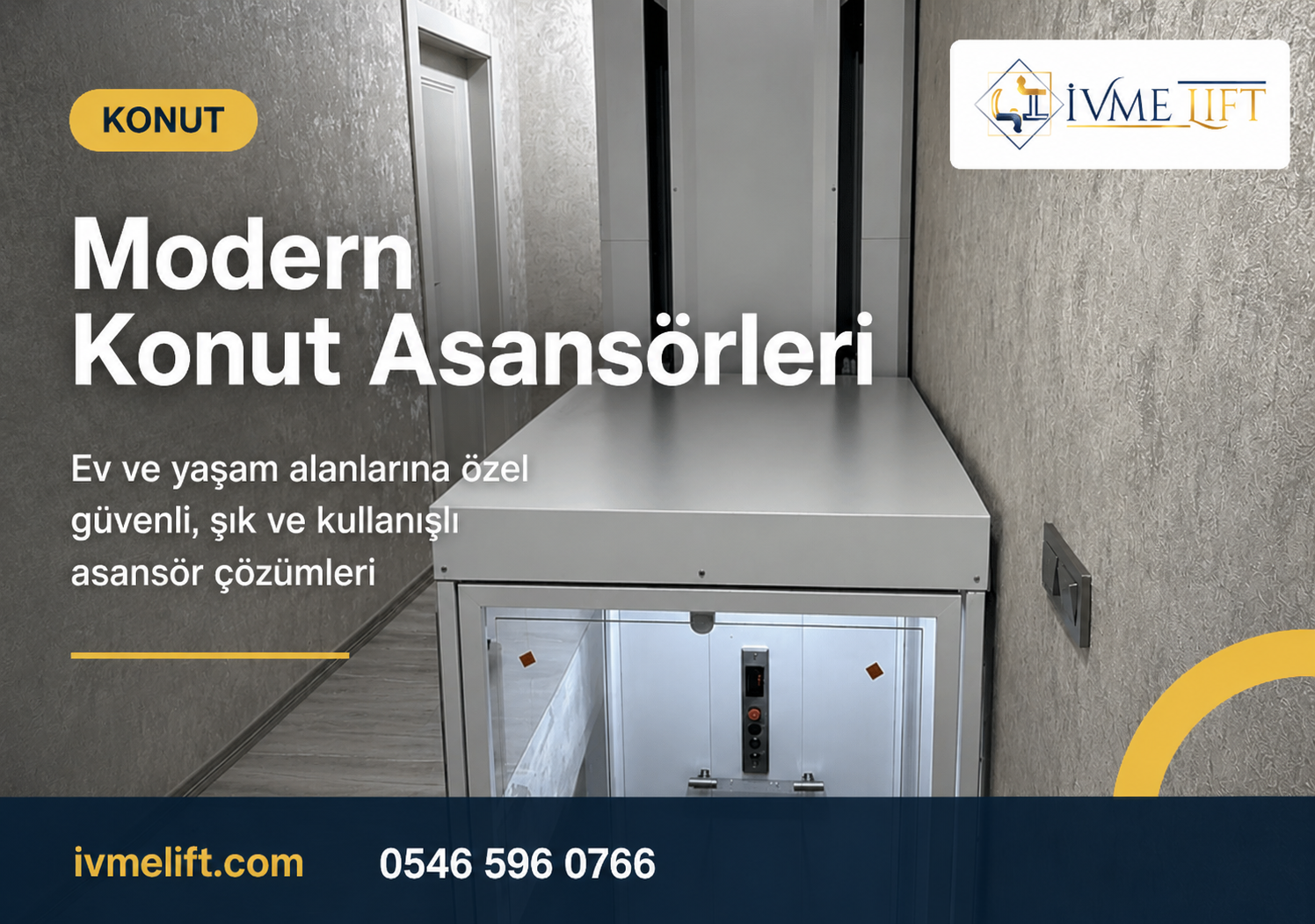 Her Yapıya Uygun Güvenli ve Modern Asansör Çözümleri | İvme Lift